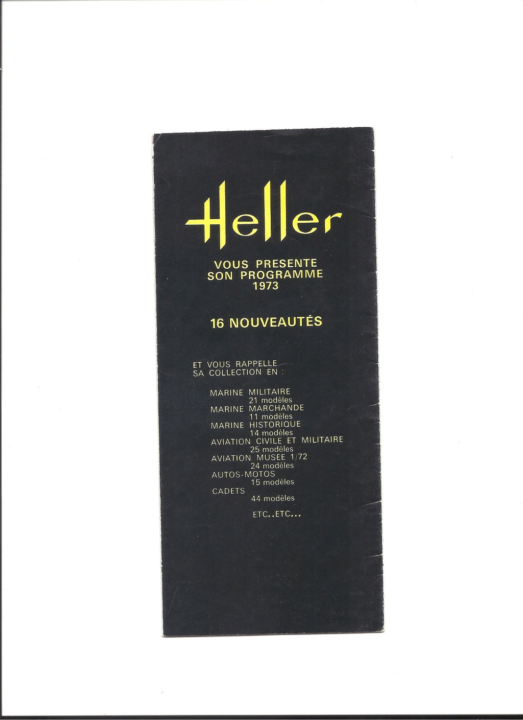 [1973] Dépliant nouveautés 1973 Helle640