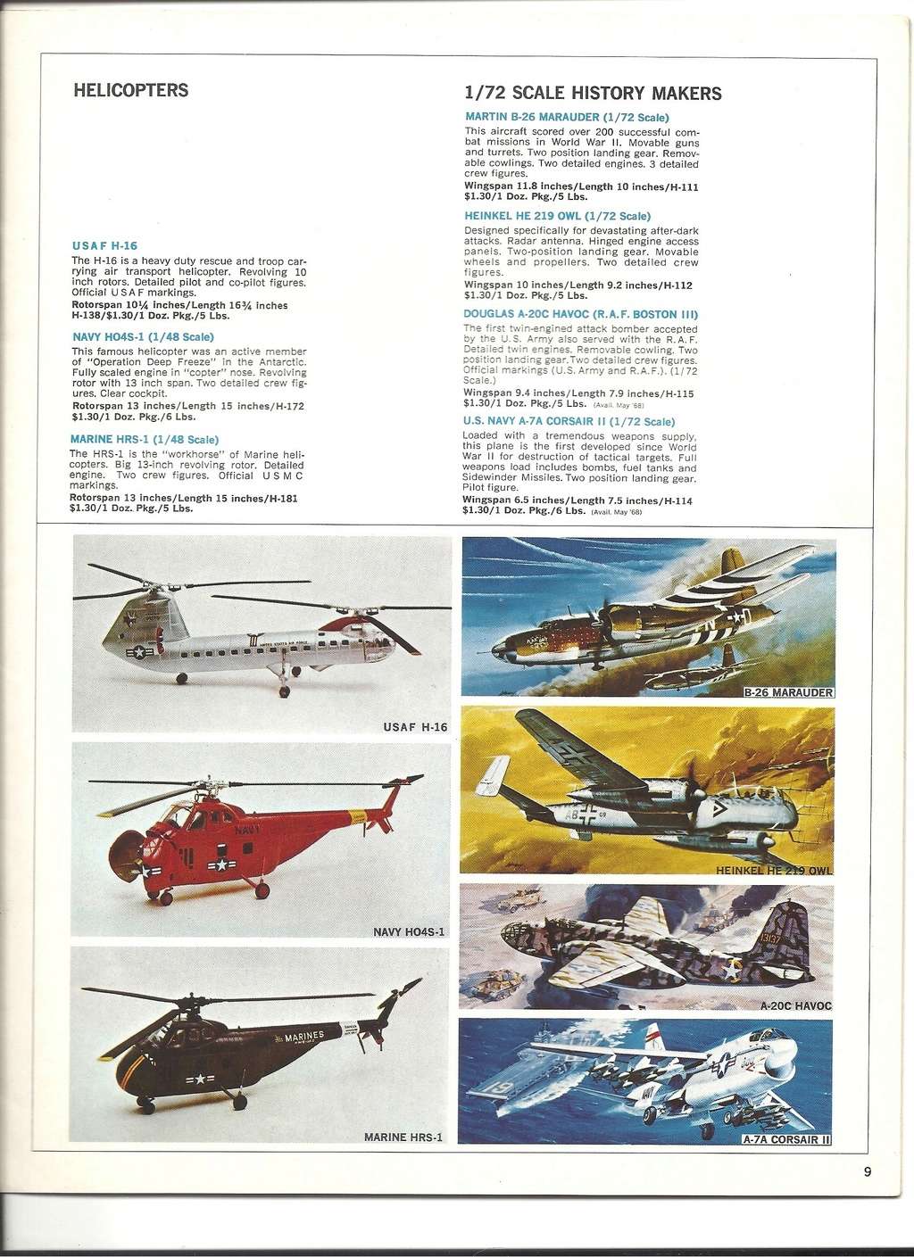 [REVELL US 1968] Catalogue 1968 Revel295