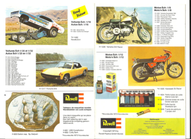 [REVELL 1973] Mini catalogue 1973 Revell50