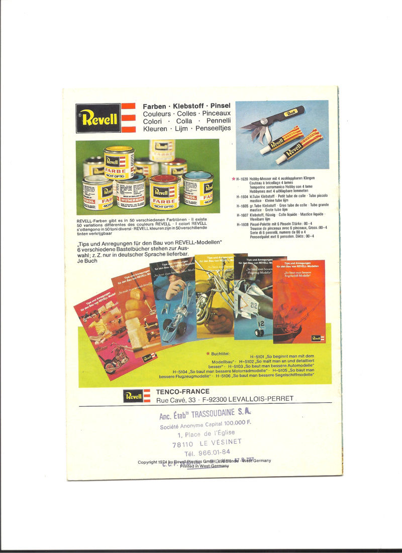 [REVELL 1974]  Mini catalogue 1974 Revell57