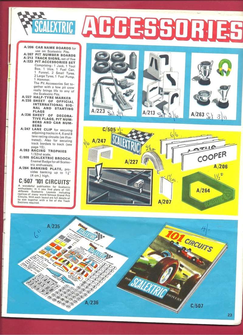 [SCALEXTRIC 1968] Catalogue 1968 9ème édition  Scalex28