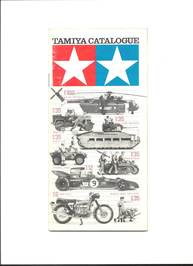 [TAMIYA 1974] Mini catalogue blanc 1974 Tamiya21