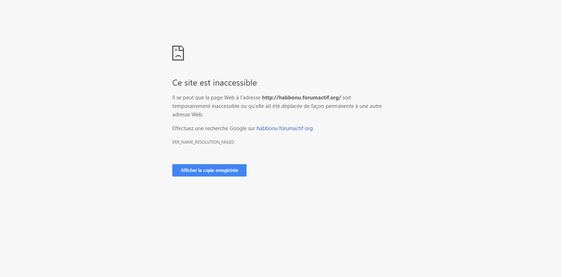 "ERR_NAME_RESOLUTION_FAILED" : Forum inaccessible suite à un problème de DNS - Page 2 Proble10