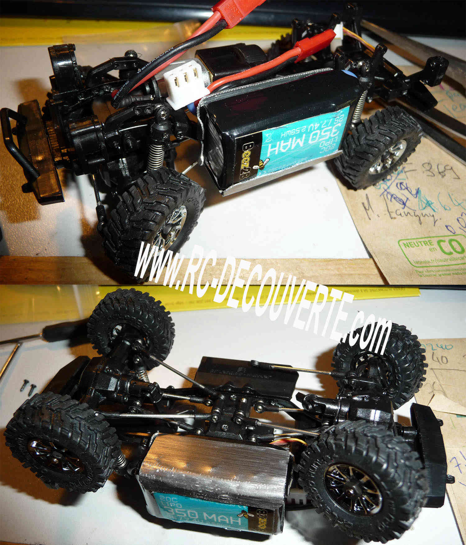 Orlandoo OH35A01 Kit Jeep 1/35 mini crawler présentation découverte montage et essai - Page 2 Orland13