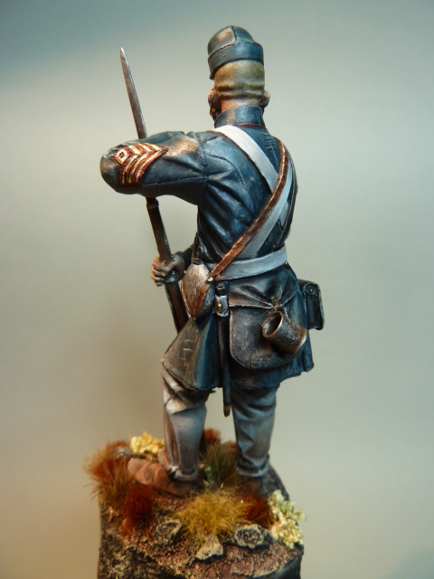 First Sergeant USMC 1850 , Fer Miniatures 75 mm P1090215