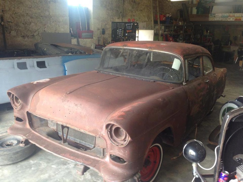 Mon projet : chevrolet 210 1955 coupé sedan 2110