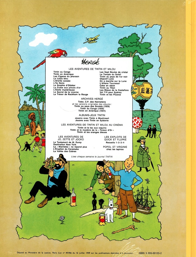 La grande histoire des aventures de Tintin. - Page 3 Scan-025