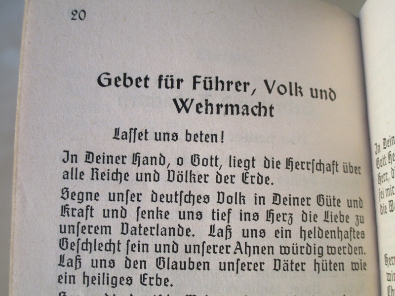 Chants religieux de la Wehrmacht (Prière au Führer) - Livret de chants WW2 Img_0214