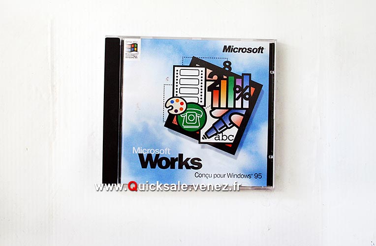 [VDS] CD-Rom Microsoft Works 4. 18€ Works910