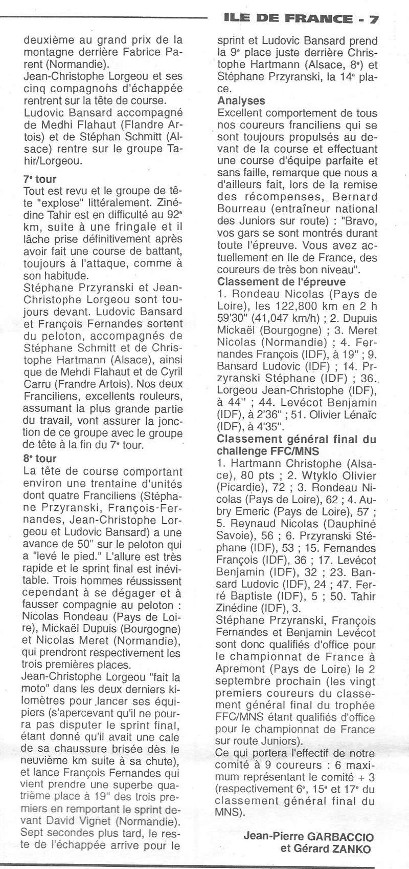 Coureurs et Clubs de Octobre 1993 à Septembre 1996 - Page 22 00922