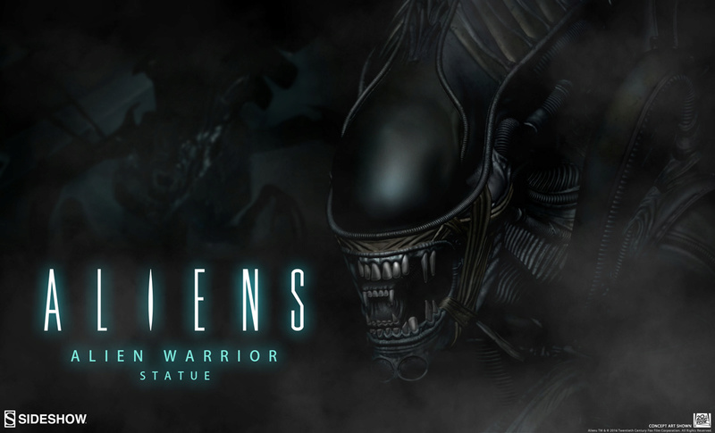 [Sideshow] ALIENS | Alien Warrior Statue Previe10