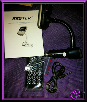 BESTEK Bluetooth FM-Transmitter und USB-Autoladegerät Set11