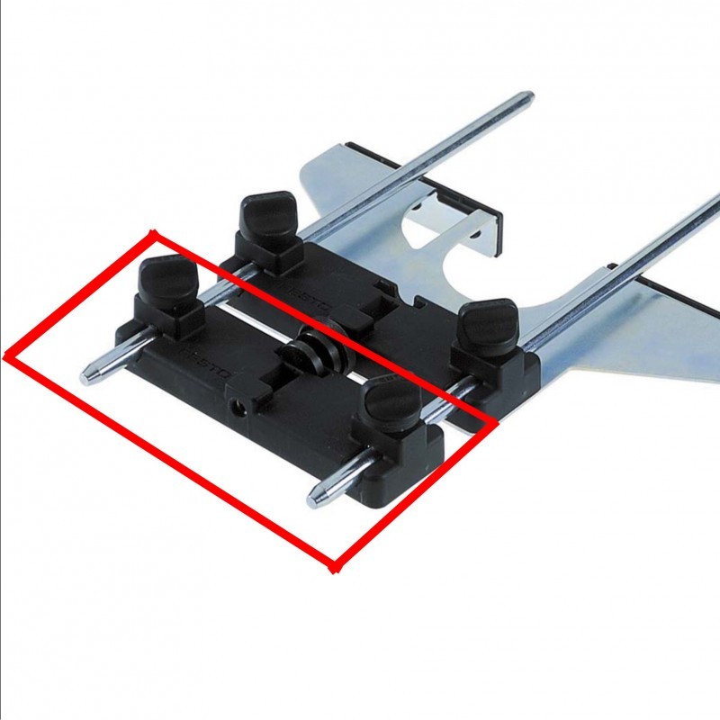 Entraxe et diamètre des tiges de guide sur défonceuse (Festool, Makita, Bosch, ...) Extens10