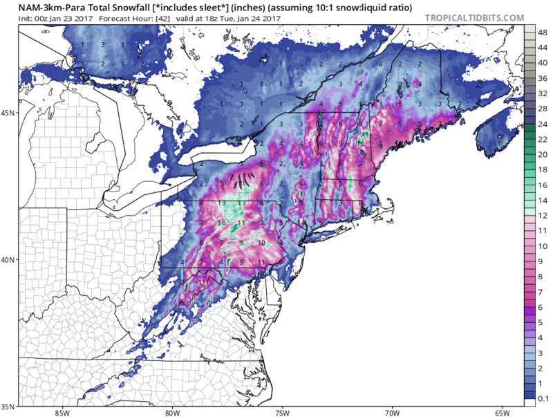 January 22nd-24th Nor'easter Observations & Discussions  - Page 19 Nam3km11