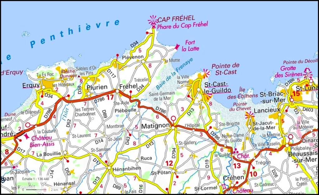 Cap Fréhel - Rochers de la Fauconnière Acces10