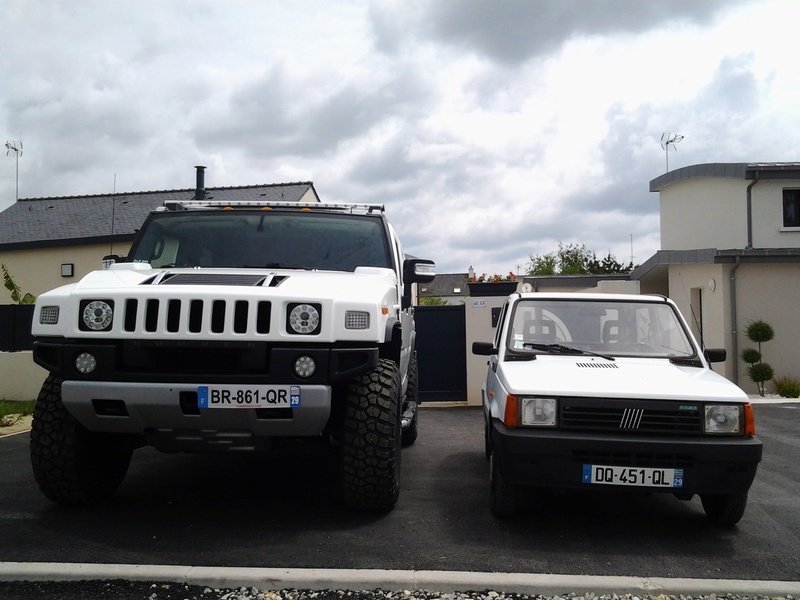 Hummer H2,  gros ou!!!   comparaison... 20150510