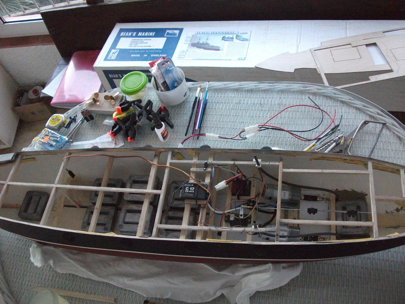 HMS HANNIBAL 1/96 (Predreadnought) DEAN'S MARINE - Page 4 Dscf2512