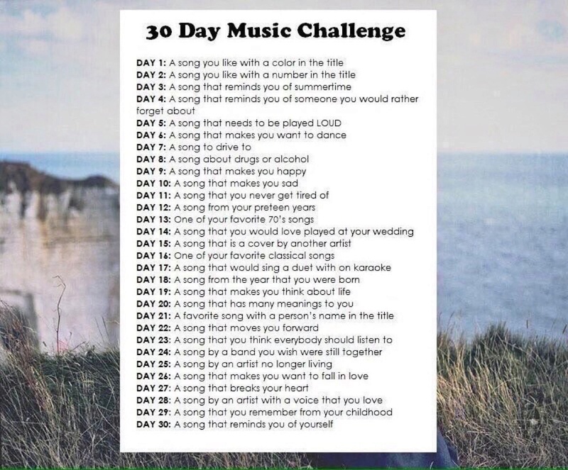 30 days music challenge 30days10