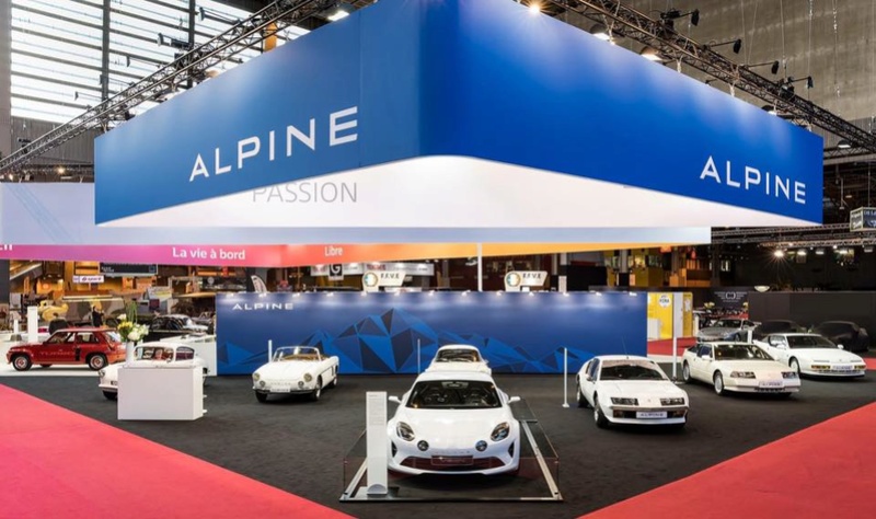 Alpine à Rétro mobiles Paris  2017   Alpine23