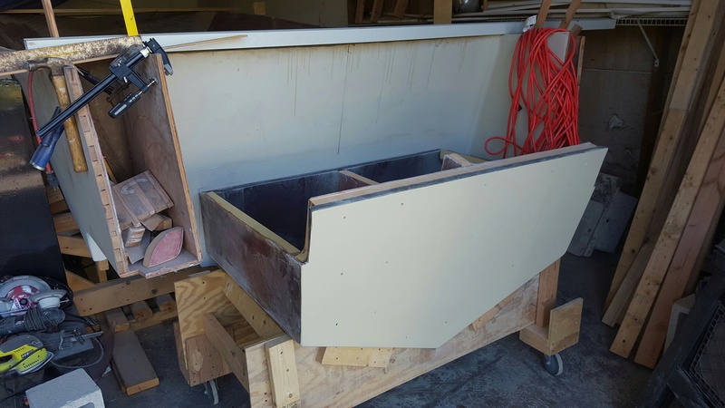 building a fiberglass outboard bracket 20170119