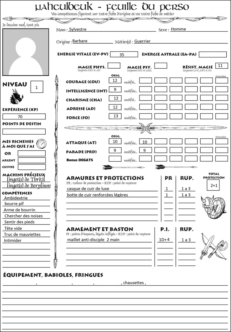 Sylvestre le barbare Fiche_13