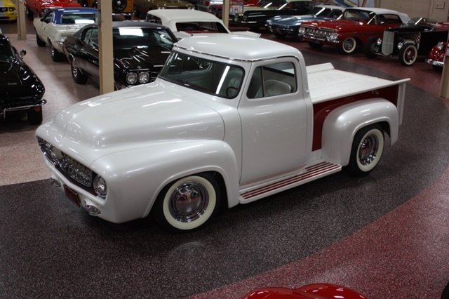 1953 Ford F-100 -The Mountain Pearl -  Otto Rhodes and Bill Dickey  0310