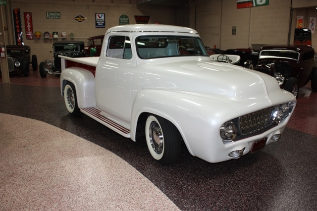 1953 Ford F-100 -The Mountain Pearl -  Otto Rhodes and Bill Dickey  0710