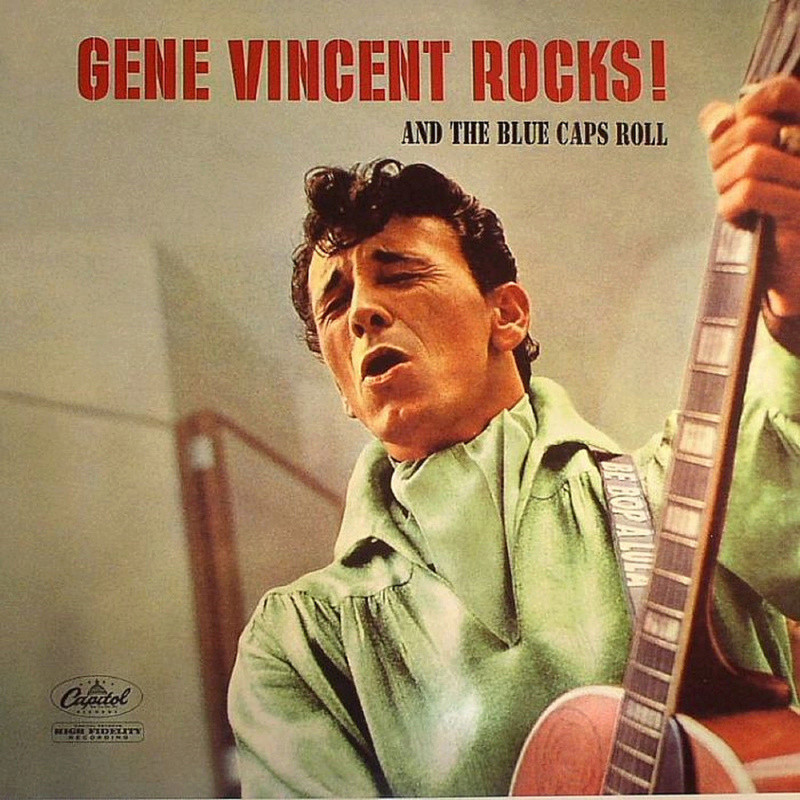Gene Vincent & The Blue Caps - Gene Vincent Rocks! And The Blue Caps Roll - Capitol  T 970 - 1958 141