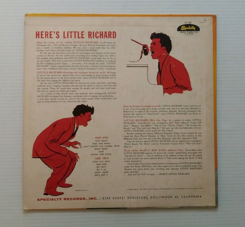 Little Richard - Here's Little Richard - Specialty SP 100 - 1957 1515
