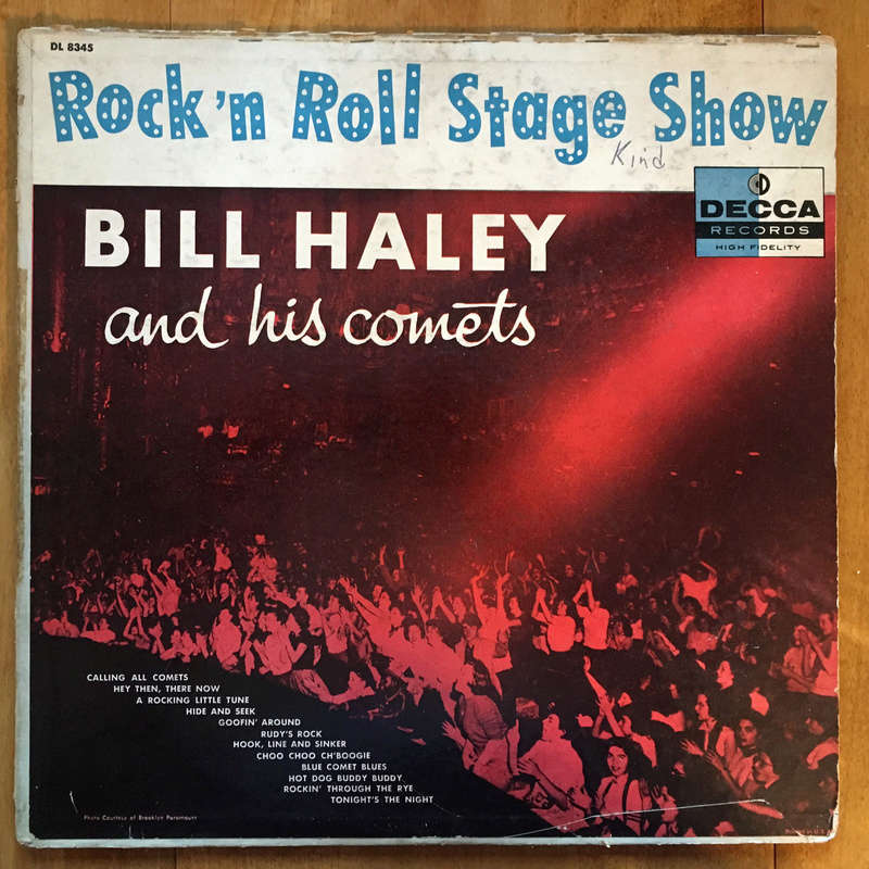 Bill Haley and his Comets - Rock N Roll Stage Show -  DECCA records -  DL 8345 - 1956 2611