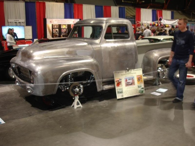 1953 Ford F-100 -The Mountain Pearl -  Otto Rhodes and Bill Dickey  9610