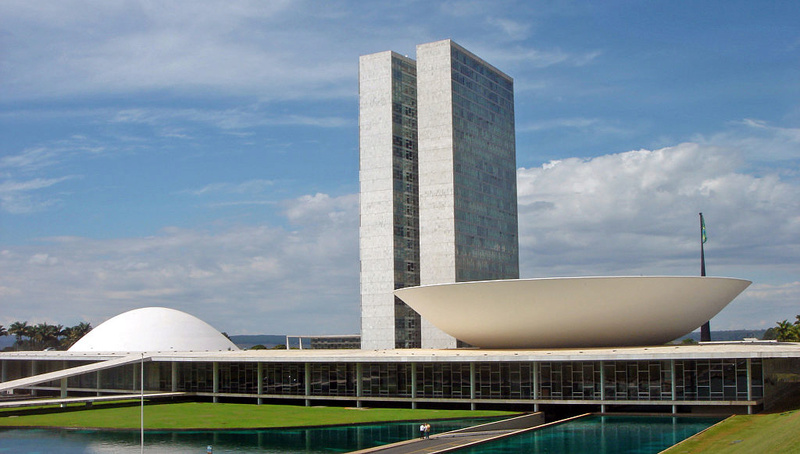 Brasilia (Brasil - Bresil) - Oscar Ribeiro de Almeida de Niemeyer Soares & Lucio Costa, Bjtmq10