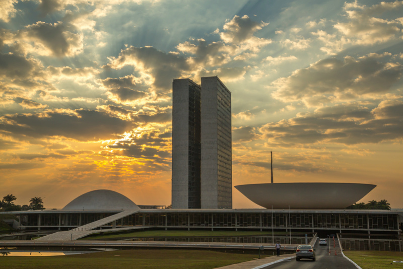 Brasilia (Brasil - Bresil) - Oscar Ribeiro de Almeida de Niemeyer Soares & Lucio Costa, Brasil10