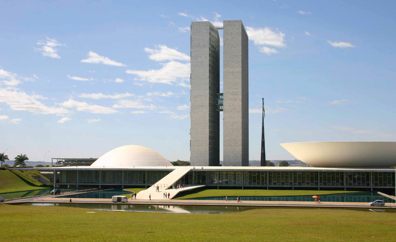 Brasilia (Brasil - Bresil) - Oscar Ribeiro de Almeida de Niemeyer Soares & Lucio Costa, Brasil11