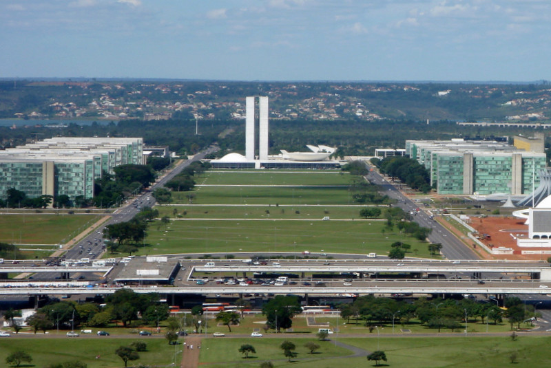 Brasilia (Brasil - Bresil) - Oscar Ribeiro de Almeida de Niemeyer Soares & Lucio Costa, Brasil15
