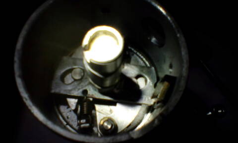 Allumage : lampe stroboscopique - Renault Frégate - la restauration