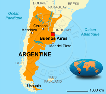 Chamaco fait l'Amérique du Sud et Centrale Carte-11