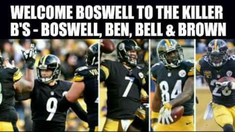 Boswell selected for 'random' drug test after six field goal game Welcom10