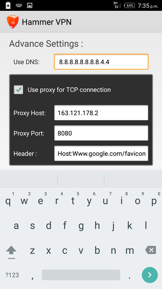 تضبيق نت ببلاش مجاني لجميع الدول للاندوريد Hammer VPN AntiDPI VPN 15722810