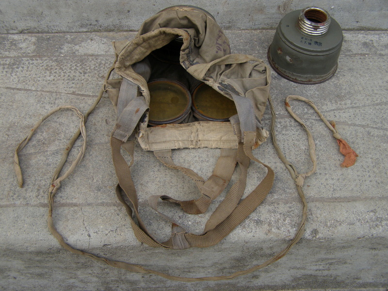 (K) VENDU gummimaske de marque draeger daté 1916 VENDU P1011522
