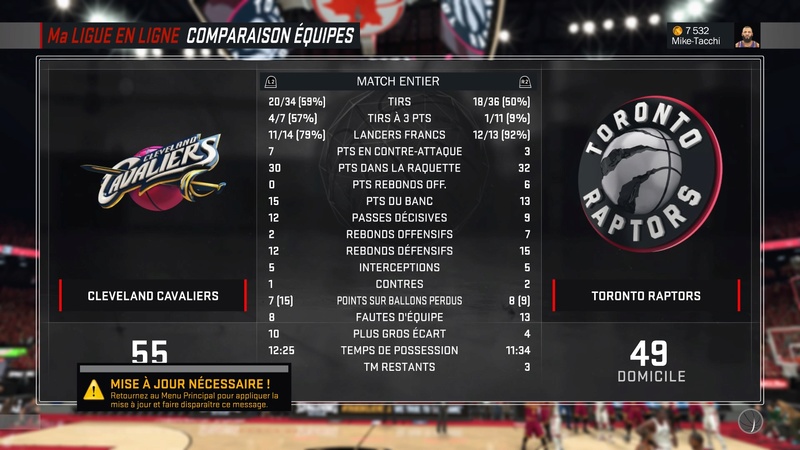 Cleveland Cavaliers (3) - (4) Toronto Raptors [1-3] Nba_2k97