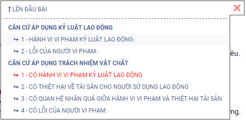 So sánh căn cứ áp dụng kỷ luật lao động và trách nhiệm vật chất 2016-111