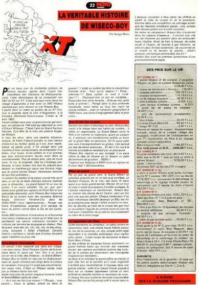 Moteur : Articles De Presse : Moto Journal n° 589 (essai de trois kits moteur : JPX600, Rayer 600, Wiseco 540) 718