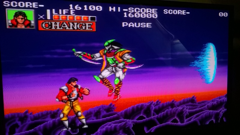 Neogeo cable Rgb+S vs Rca vs rgb fix opération sur tv plasma 3D 127cm 50P Wp_20194
