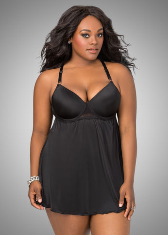 African American curvy and confident beauties show off their figure 054-5110
