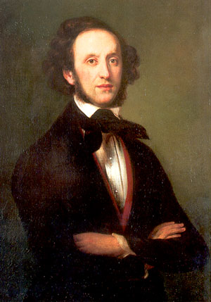 Felix Mendelssohn:  He was a German composer and the predominant musical figure in the transitional period between the Classical and Romantic eras, and was considered one of the greatest composer of all time. 14543210