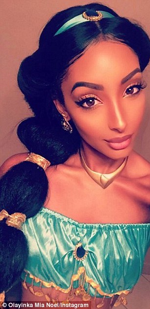 African American victoria''s secret supermodel chanels disney princess for halloween 3a10a512