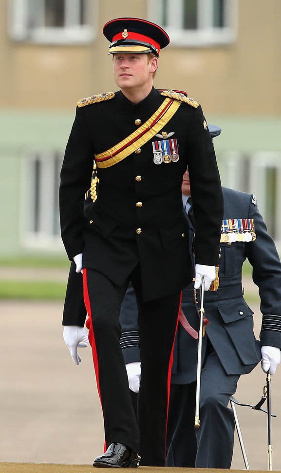Prince Harry leads in Armistice remembrance at Armed Forces Memorial Prince11