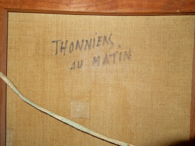 peinture "Thonniers au Matin"-Henri Alexis Schaeffer Dsc00919