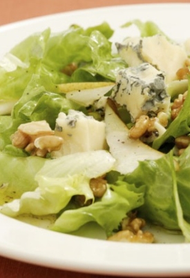 Escarole , poire et bleu à l’huile de noix Escaro10